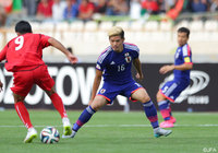 アシストを記録した山口（Ｃ大阪）は2試合連続フル出場【ロシアW杯 アジア2次予選 日本vsアフガニスタン】（7/11）