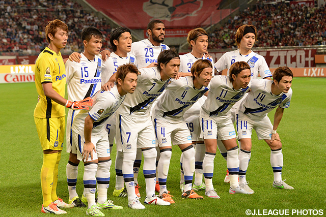 Ｇ大阪のスターティングメンバー【明治安田Ｊ１ 2nd 第10節 鹿島vsＧ大阪】（7/15）