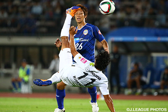 Ｊ1通算最多ゴールの157点目を狙った佐藤　寿人（広島）【明治安田Ｊ１ 2nd 第10節 山形vs広島】（11/15）