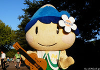 松本市のご当地キャラ アルプちゃんも来場した【明治安田Ｊ１ 2nd 第10節 湘南vs松本】（1/6）