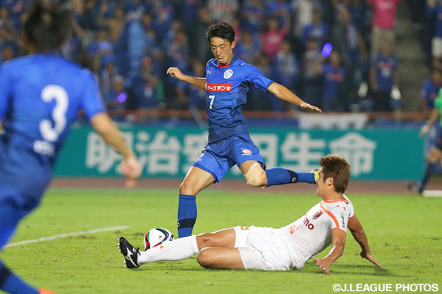 決勝点を決め、首位撃破の立役者となった鈴木　雄斗（水戸）【明治安田Ｊ２ 第31節 水戸vs大宮】（2/4）