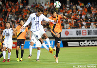 反撃の狼煙となる同点ゴールを決めた苔口　卓也（富山）【明治安田Ｊ３ 第28節 山口vs富山】（3/3）