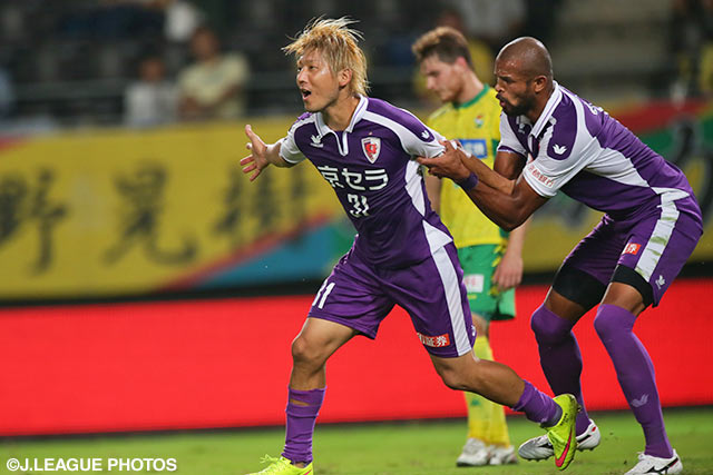 87分に同点ゴールを決め、勝負強さを見せた大黒　将志【明治安田Ｊ２ 第31節 千葉vs京都】（4/4）