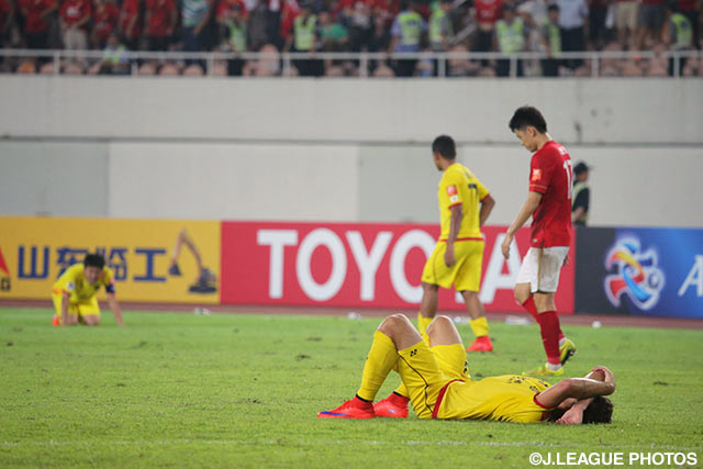 最後まで勝利を目指すも、無念の準々決勝敗退が決定した柏【ＡＣＬ 準々決勝 第2戦 広州恒大vs柏】（10/10）