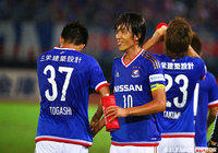 決勝ゴールを見事にアシストした中村　俊輔（横浜FM）【明治安田Ｊ１ 2nd 第11節 横浜FMvsFC東京】（12/15）