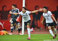 先制点を決め、試合の均衡を破った森脇　良太（浦和）【明治安田Ｊ１ 2nd 第11節 清水vs浦和】（1/5）