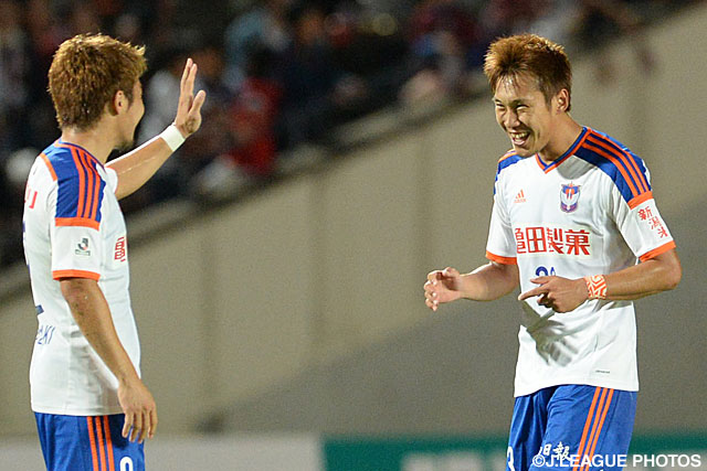 値千金の逆転ゴールを決めた山本　康裕（新潟　右）【明治安田Ｊ１ 2nd 第11節 神戸vs新潟】（5/5）