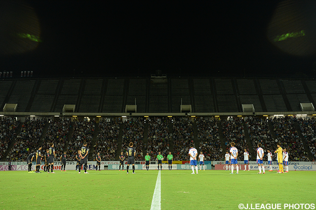 明治安田Ｊ１ 2nd 第11節 神戸vs新潟【故デットマール・クラマー氏を偲ぶ黙祷】