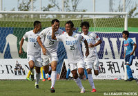 87分に決勝点を頭で押し込んだ冨田　大介（徳島）【明治安田Ｊ２ 第32節 讃岐vs徳島】（3/3）