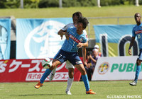 両チーム最多3本のシュートを放った永田　亮太（讃岐）【明治安田Ｊ２ 第32節 讃岐vs徳島】（2/3）