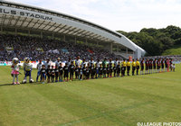 明治安田Ｊ２ 第32節 福岡vs札幌【故デットマール・クラマー氏を偲ぶ黙祷】