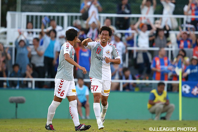 チーム3試合ぶりの得点で均衡を破った古部　健太（長崎）【明治安田Ｊ２ 第32節 東京Ｖvs長崎】（1/3）
