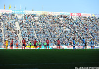 明治安田Ｊ２ 第32節 磐田vs愛媛【故デットマール・クラマー氏を偲ぶ黙祷】