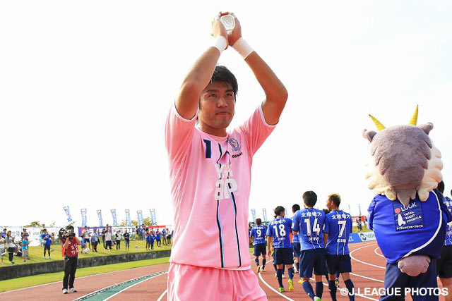 3試合ぶりの無失点に貢献した飯田　健巳（富山）【明治安田Ｊ３ 第30節 富山vs藤枝】（2/2）