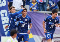 ロメロ　フランクの1stステージ第11節以来のゴールで先制した山形【明治安田Ｊ１ 2nd 第12節 山形vs仙台】（1/5）