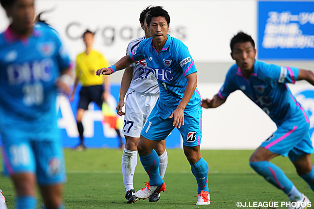 73分から途中出場しシュートを放つも無得点に終わった豊田　陽平（鳥栖）【明治安田Ｊ１ 2nd 第12節 鳥栖vs甲府】（3/5）