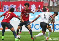 両チーム最多、6本のシュートを放った金崎　夢生（鹿島）【明治安田Ｊ１ 2nd 第12節 鹿島vs浦和】（10/15）