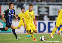 後半からピッチに送り出された太田　徹郎（柏）【明治安田Ｊ１ 2nd 第12節 Ｇ大阪vs柏】（3/5）