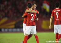 先制点を決め、FW起用に応えた田中　マルクス闘莉王（名古屋）【明治安田Ｊ１ 2nd 第12節 名古屋vs神戸】（1/5）