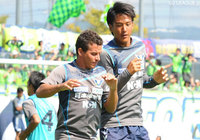 前節11試合ぶりに復帰し、復活ゴールを挙げたフェルナンジーニョ（鳥取）【明治安田Ｊ３ 第31節 鳥取vs福島】（1/3）