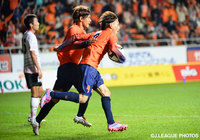 87分に起死回生の同点ゴールを挙げた高橋　駿太（長野 #9）【明治安田Ｊ３ 第31節 長野vs盛岡】（2/2）