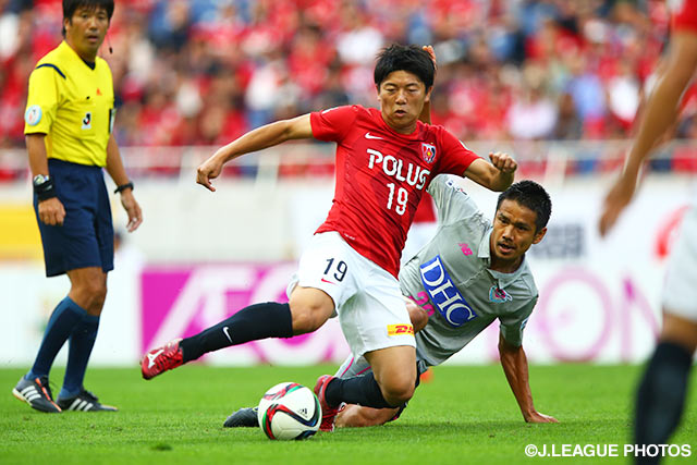 たびたび鳥栖ゴールに迫った武藤　雄樹（浦和）【明治安田Ｊ１ 2nd 第13節 浦和vs鳥栖】（5/5）