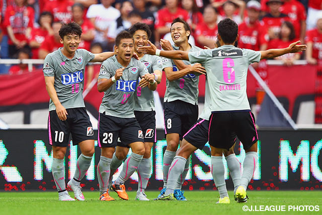 吉田　豊（#23）のゴールで試合を振り出しに戻した鳥栖【明治安田Ｊ１ 2nd 第13節 浦和vs鳥栖】（4/5）