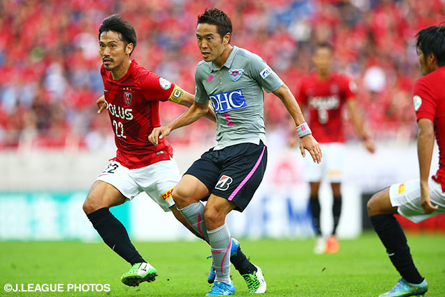 鮮やかなスルーパスで同点ゴールをお膳立てした水沼　宏太（鳥栖）【明治安田Ｊ１ 2nd 第13節 浦和vs鳥栖】（3/5）