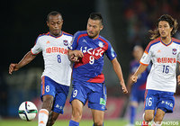 決定的なシュートを放った阿部　拓馬（甲府）【明治安田Ｊ１ 2nd 第13節 甲府vs新潟】（1/5）