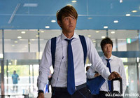 ロッカールームに向かう宇佐美　貴史（Ｇ大阪）【明治安田Ｊ１ 2nd 第13節 川崎ＦvsＧ大阪】（4/15）