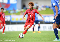 5連勝を引き寄せる追加点を決めた前山　恭平（秋田）【明治安田Ｊ３ 第32節 富山vs秋田】（1/2）