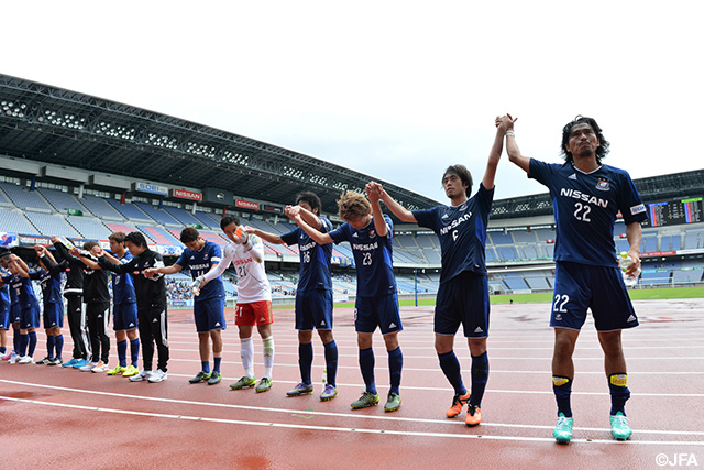勝利した横浜FMは3回戦で大分と対戦する