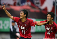 53分に勝越しのゴールを決めた金崎　夢生 （鹿島）【ＹＮＣ 準決勝 第2戦 鹿島vs神戸】（10/15）