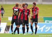 茂木　弘人の今季3得点目のゴールで先制した福島【明治安田Ｊ３ 第33節 相模原vs福島】（1/2）