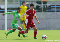 7試合ぶりの無失点に貢献した奈良　竜樹（J-22）【明治安田Ｊ３ 第33節 鳥取vsJ-22】（2/2）