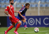 途中出場の宇佐美（Ｇ大阪）がダメ押しとなる3点目を奪った【ロシアW杯 アジア2次予選 シリアvs日本】（8/10）