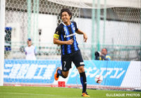 前線への飛び出しで先制点を誘った遠藤　保仁（Ｇ大阪）【明治安田Ｊ１ 2nd 第14節 Ｇ大阪vs浦和】（7/15）