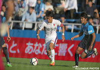 両チーム最多5本のシュートを放った駒井　善成（京都）【明治安田Ｊ２ 第37節 横浜FCvs京都】（2/3）