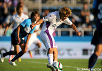 57分から出場し果敢にゴールを狙った大黒　将志（京都）【明治安田Ｊ２ 第37節 横浜FCvs京都】（3/3）