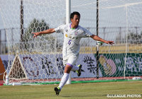 満生　充の今季2点目のゴールで先制した藤枝【明治安田Ｊ３ 第34節 福島vs藤枝】（1/2）