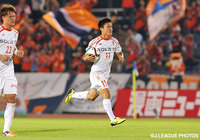 試合終了間際に表原　玄太のゴールで1点差に追い上げた愛媛【明治安田Ｊ２ 第37節 北九州vs愛媛】（3/3）