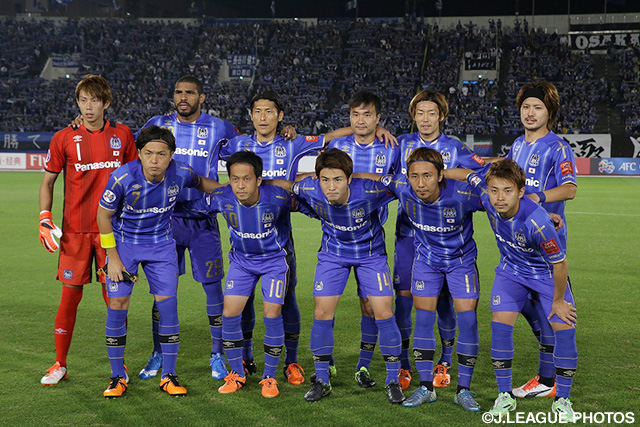 Ｇ大阪のスターティングメンバー【ＡＣＬ 準決勝 第2戦 Ｇ大阪vs広州恒大】（8/17）