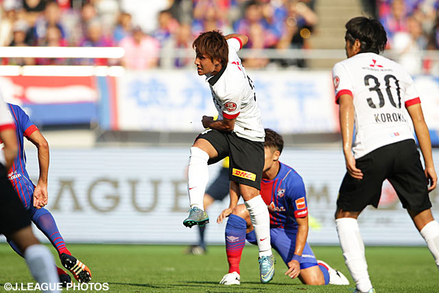 関根　貴大の鋭いシュートでリードを広げた浦和【明治安田Ｊ１ 2nd 第15節 FC東京vs浦和】（3/5）