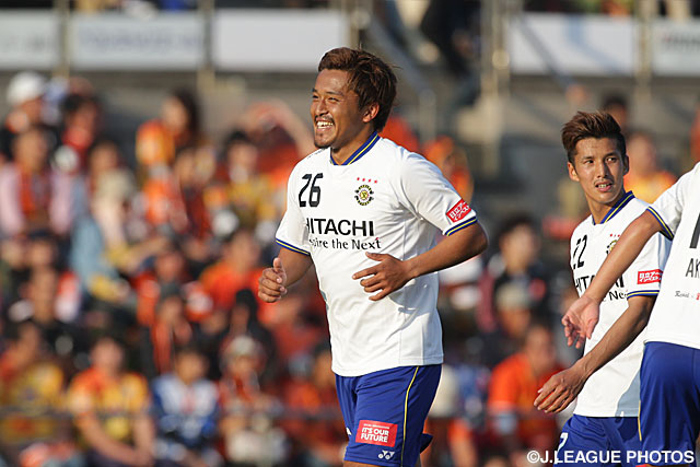 試合終了間際に試合を決める3点目を決めた太田　徹郎（柏）【明治安田Ｊ１ 2nd 第15節 清水vs柏】（3/5）