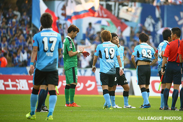 シュート数で上回るも無得点に終わった川崎Ｆ【明治安田Ｊ１ 2nd 第15節 川崎Ｆvs横浜FM】（14/15）