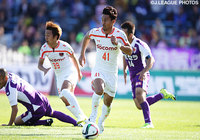 今季リーグ戦10点目となる同点ゴールを決めた家長　昭博（大宮）【明治安田Ｊ２ 第38節 京都vs大宮】（3/3）