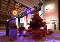 会場に施されたハロウィンの装飾【ＹＮＣ 決勝 前夜祭】