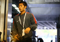 会場入りする赤﨑　秀平（鹿島）【ＹＮＣ 決勝 鹿島vsＧ大阪】（9/36）