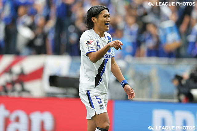 懸命のカバーでゴールを死守した丹羽　大輝（Ｇ大阪）【ＹＮＣ 決勝 鹿島vsＧ大阪】（27/36）