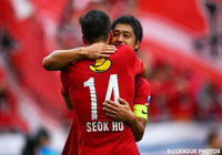 CKから先制点をアシストした小笠原　満男（鹿島）【ＹＮＣ 決勝 鹿島vsＧ大阪】（31/36）